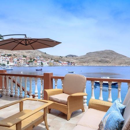 Villa Skiadeni Chalki Town المظهر الخارجي الصورة