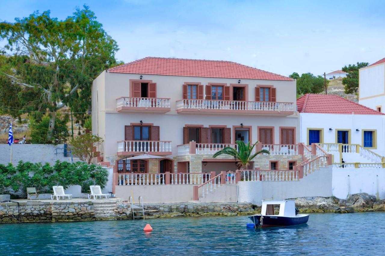 Villa Skiadeni Chalki Town المظهر الخارجي الصورة