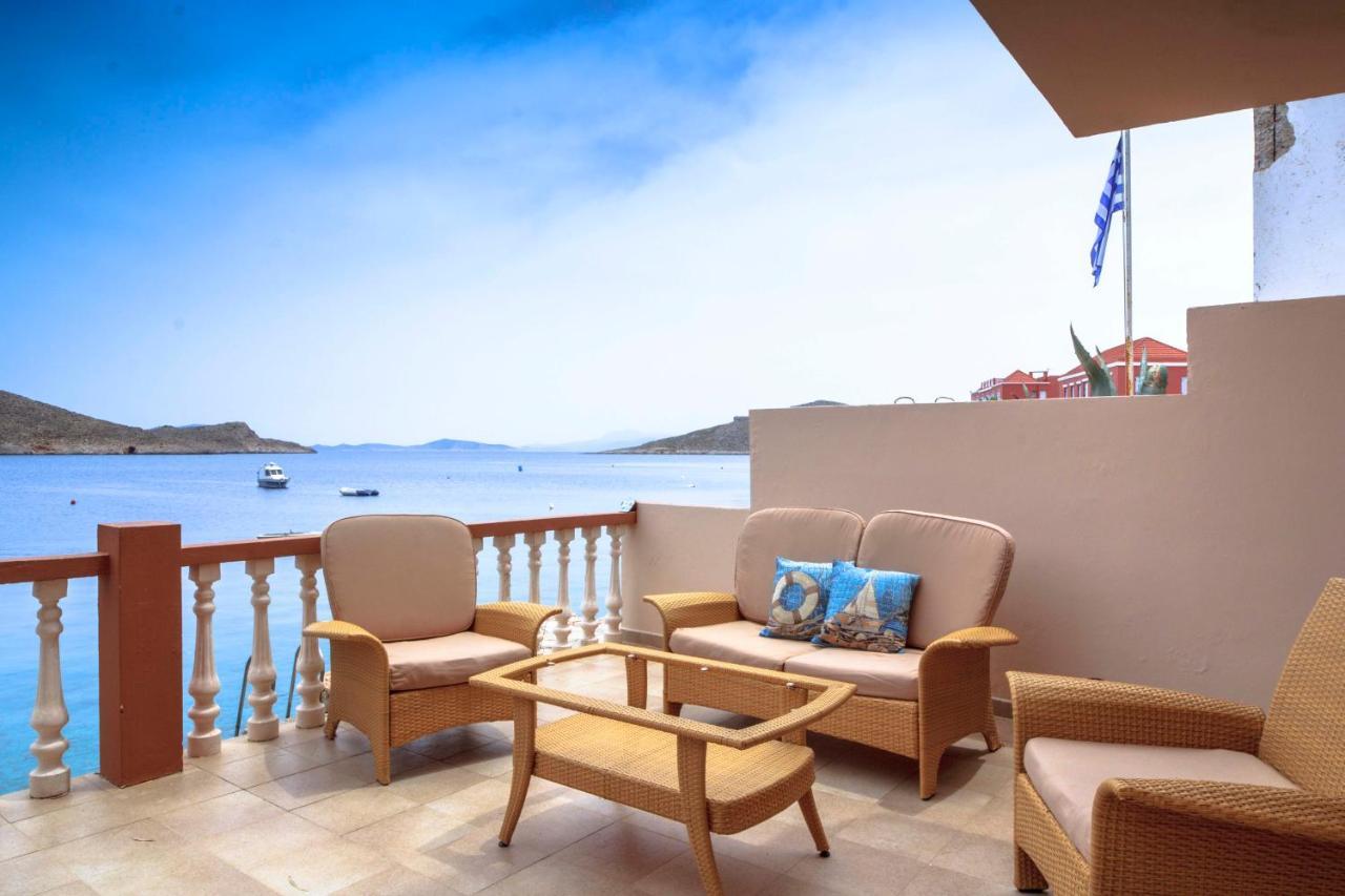 Villa Skiadeni Chalki Town المظهر الخارجي الصورة