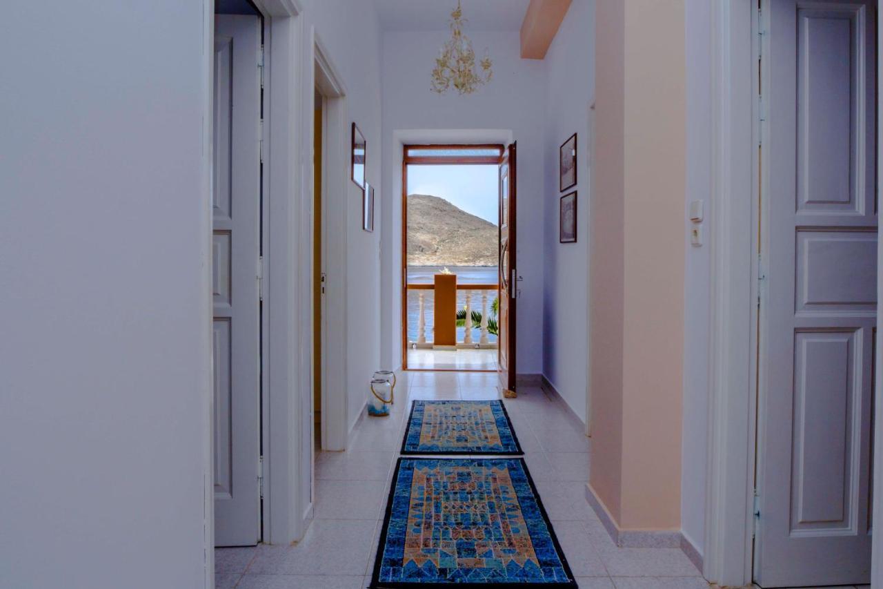 Villa Skiadeni Chalki Town المظهر الخارجي الصورة